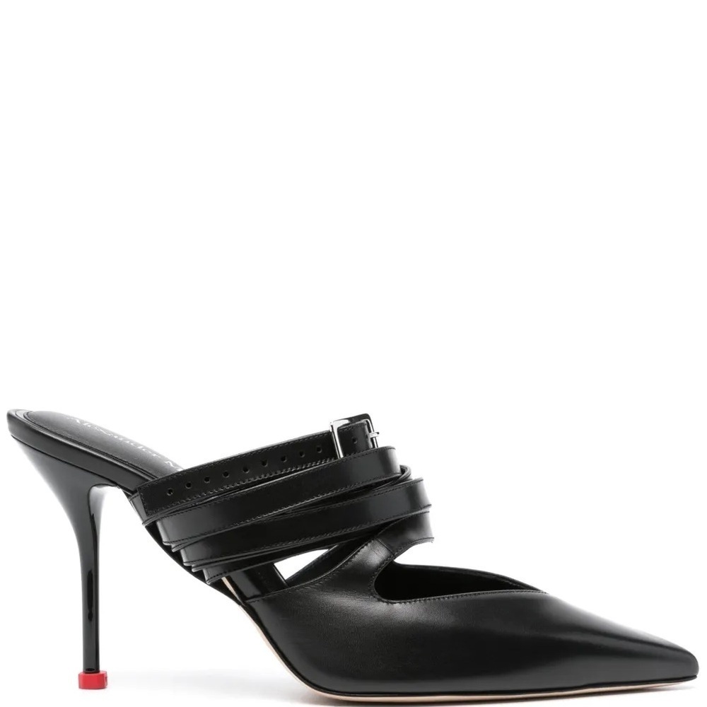 Alexander McQueen Leather mules - Picture 3 of 10